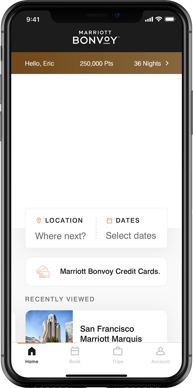 marriott bonvoy app access more